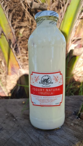 Yogur Frutilla 500cc agroecologico "Los Cerezos"