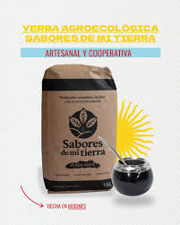 Yerba agroecologica "Sabores de Mi Tierra" 1Kg - suave