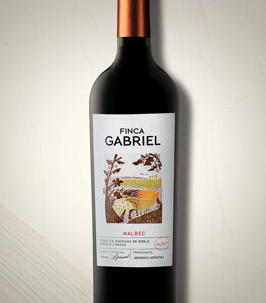 Vino Malbec "Finca Gabriel"