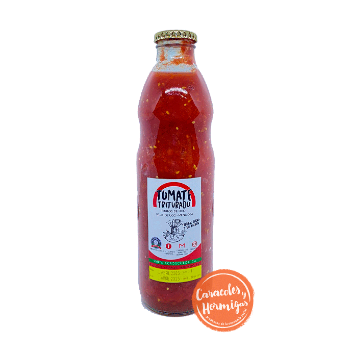 Tomate Triturado Agroecológico "Crece desde el pie" 500mL