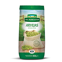 Arvejas entera "Del Agricultor" 400g
