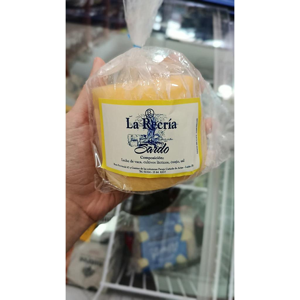 Queso Sardo Agroecológico 400g aprox "La Recria"