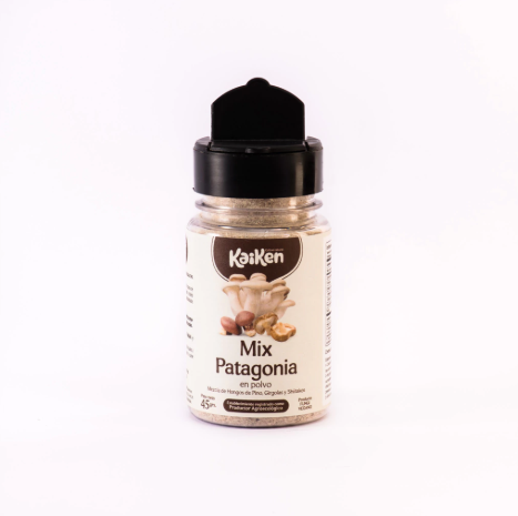 Mix Patagonia - hongos pino, gírgola y shiitake en polvo "Kaikén" fraco 45gr