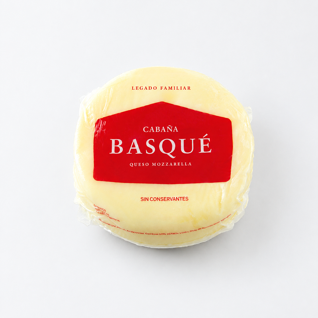 Queso Mozzarella x 500gr "Cabaña La Basqué"