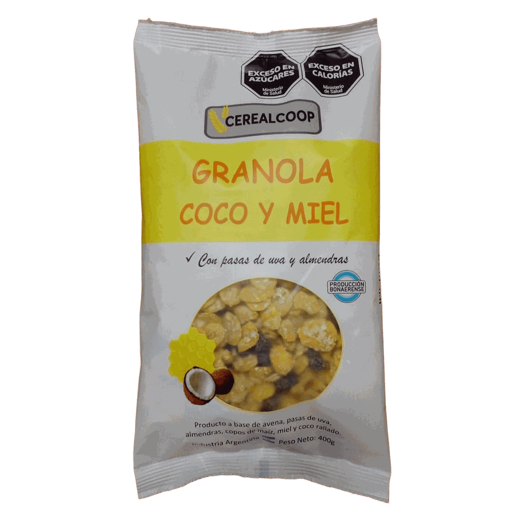 Granola Coco y Miel 400g "Cerealcoop"