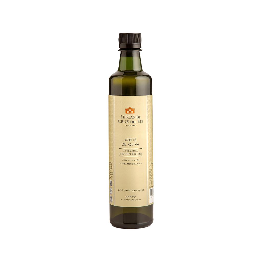 Aceite de Oliva Virgen Extra "Fincas de Cruz del Eje" 500cc (plastico)
